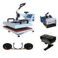 Freesub Manufacturer Tshirt Mugs Plates Caps Multifunctional Combo 8 in 1 Heat Press Machine